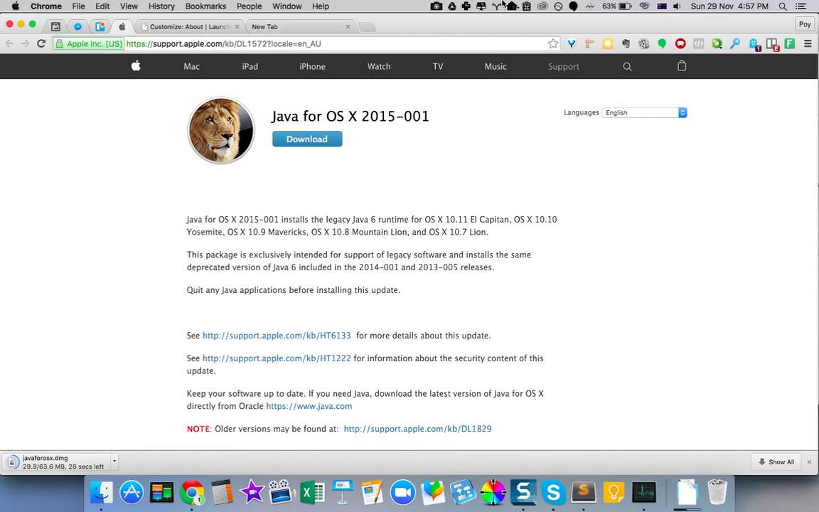 java standard edition 6 for mac